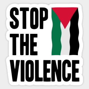 Stop the Violence Sticker